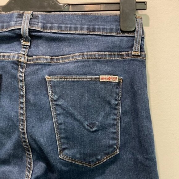 Hudson Jeans Super Skinny Nico Midrise Blue Jean 27/29 - Picture 5 of 15